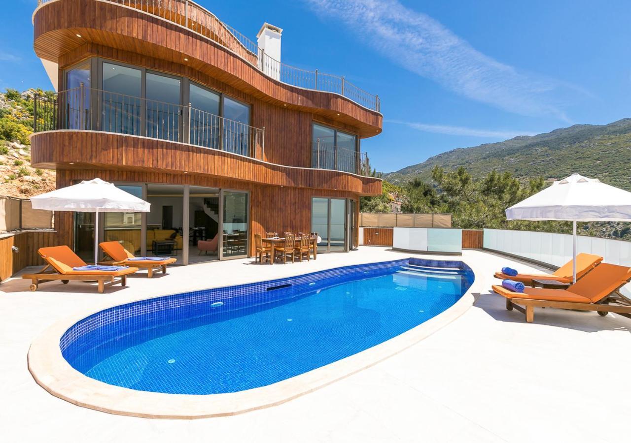 Villa 5 Sleeps 6 Isolated Pool See And Montain View-Villa Kartal Yuvasi Uzumlu  Bagian luar foto